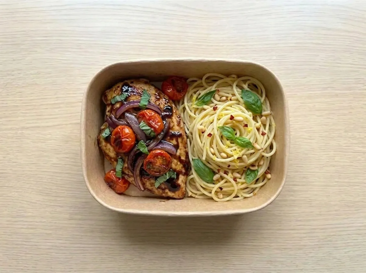 Un repas MeetMacros dans sa boîte
